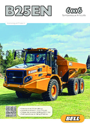 Tombereaux articulés Bell B25EN