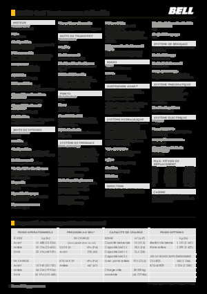 Tombereaux articulés Bell B30E 4x4