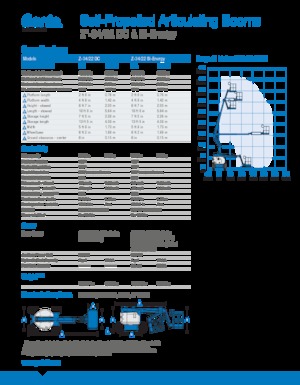 Nacelles à bras articulés sur roues Genie Z-34/22 DC