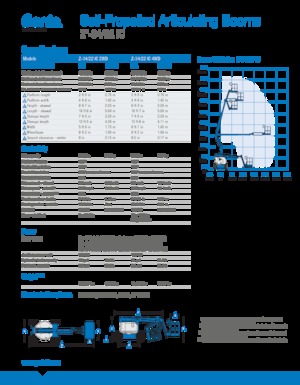 Nacelles à bras articulés sur roues Genie Z-34/22 IC