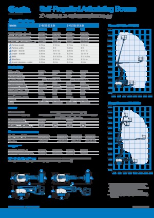 Nacelles à bras articulés sur roues Genie Z 45/25 E