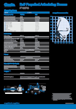Nacelles à bras articulés sur roues Genie Z-33/18