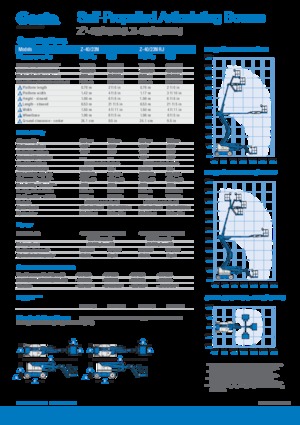 Nacelles à bras articulés sur roues Genie Z-40/23N