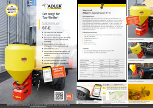 Épandeur  montables Adler ST-E 120