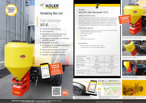 Épandeur  montables Adler ST-E 120
