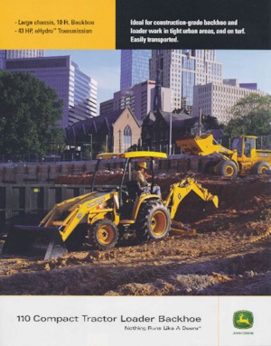 Chargeuses pelleteuses John Deere Construction 110