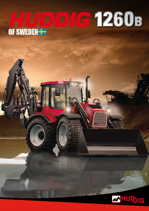 Chargeuses pelleteuses Huddig 1260 B