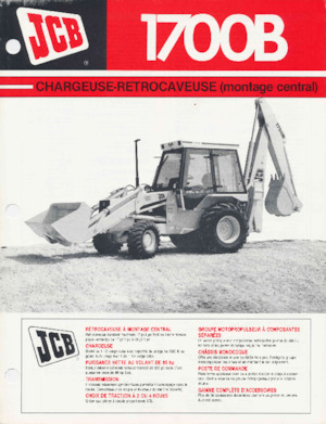 Chargeuses pelleteuses JCB 1700 B