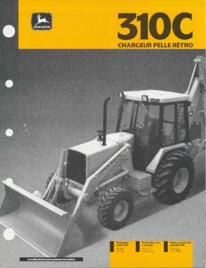 Chargeuses pelleteuses John Deere Construction 310 C