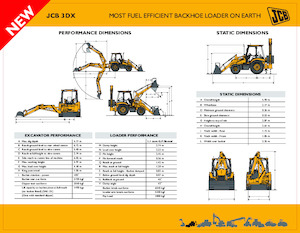 Chargeuses pelleteuses JCB 3DX