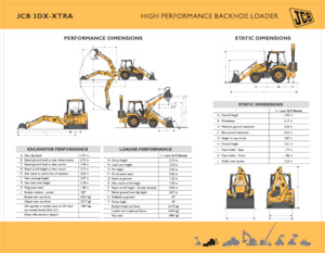 Chargeuses pelleteuses JCB 3DX-XTRA