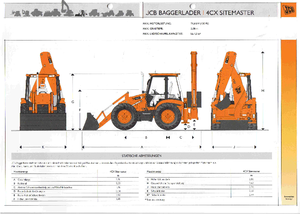 Chargeuses pelleteuses JCB 4 CX SM PC
