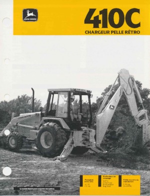 Chargeuses pelleteuses John Deere Construction 410 C