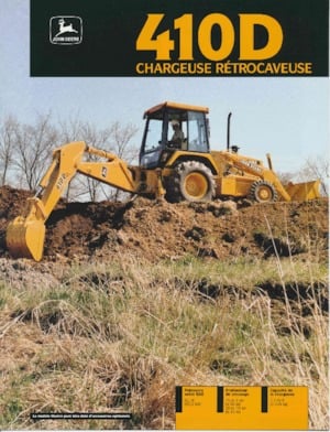 Chargeuses pelleteuses John Deere Construction 410 D