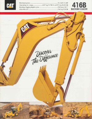 Chargeuses pelleteuses Caterpillar 416 B