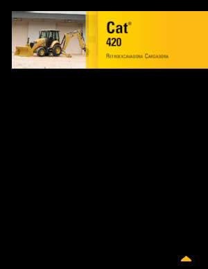 Chargeuses pelleteuses Caterpillar 420