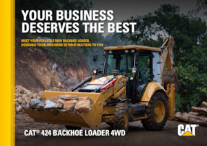 Chargeuses pelleteuses Caterpillar 424