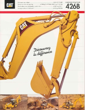 Chargeuses pelleteuses Caterpillar 426 B