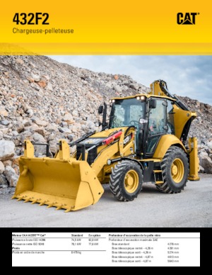Chargeuses pelleteuses Caterpillar 432F2