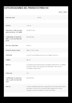 Chargeuses pelleteuses Caterpillar 444