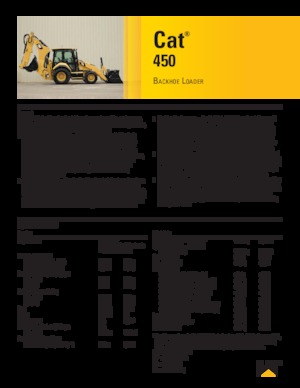 Chargeuses pelleteuses Caterpillar 450