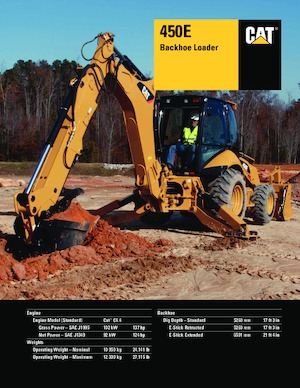 Chargeuses pelleteuses Caterpillar 450 E