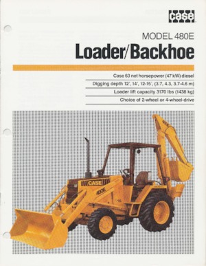 Chargeuses pelleteuses Case 480E
