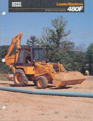 Chargeuses pelleteuses Case 480F 