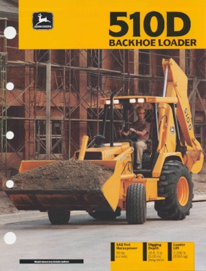 Chargeuses pelleteuses John Deere Construction 510 D