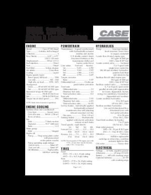 Chargeuses pelleteuses Case 580 L Turbo 