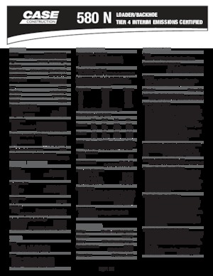Chargeuses pelleteuses Case 580 N