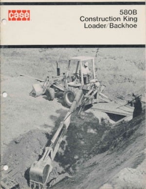 Chargeuses pelleteuses Case 580B