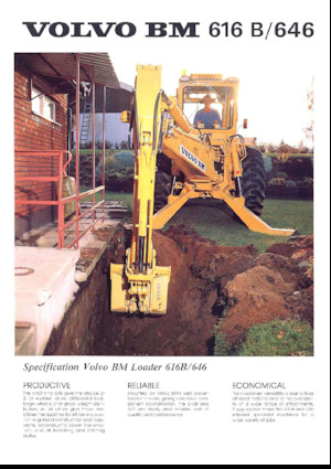 Chargeuses pelleteuses Volvo 616B