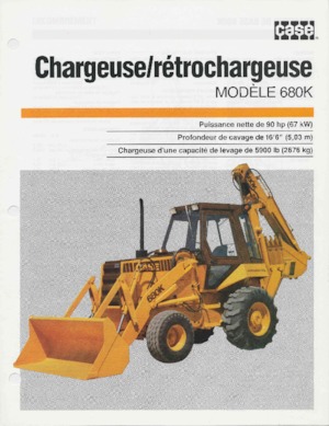 Chargeuses pelleteuses Case 680 K