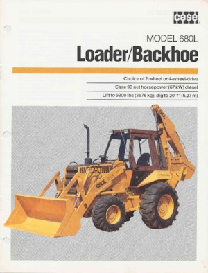 Chargeuses pelleteuses Case 680 L 