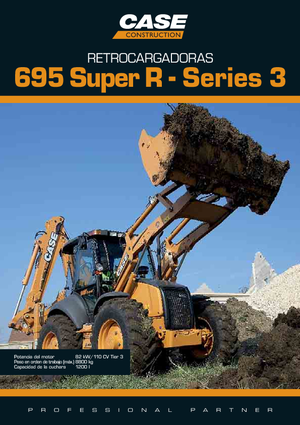 Chargeuses pelleteuses Case 695 Super R
