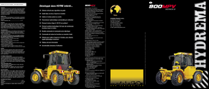 Tracteurs 4WD Hydrema 900 MPV-C