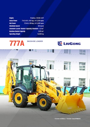 Chargeuses pelleteuses Liugong 777A 
