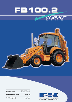 Chargeuses pelleteuses Fiat Kobelco FB 100.2