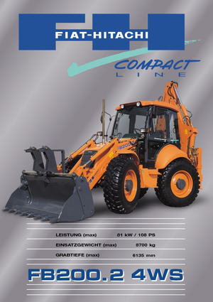 Chargeuses pelleteuses Fiat-Hitachi FB 200.2