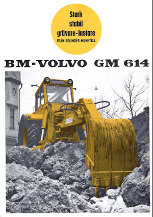Chargeuses pelleteuses Volvo GM 614