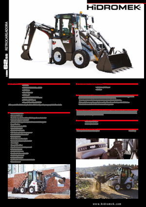 Chargeuses pelleteuses Hidromek HMK 62 SS
