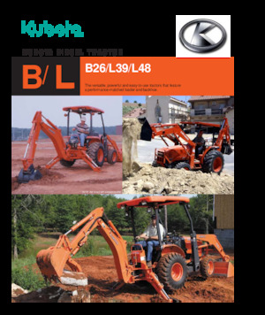Chargeuses pelleteuses Kubota L 39