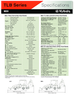 Chargeuses pelleteuses Kubota M 59