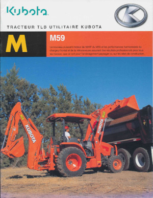 Chargeuses pelleteuses Kubota M 59
