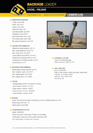 Chargeuses pelleteuses PowerPlus PBL380S