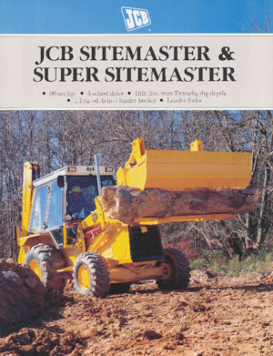 Chargeuses pelleteuses JCB SITEMASTER