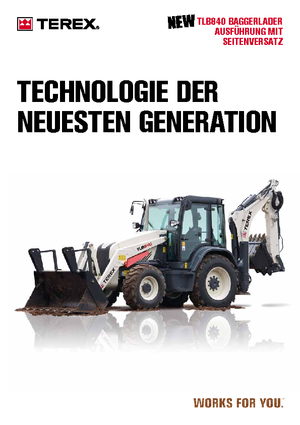 Chargeuses pelleteuses Terex TLB 840