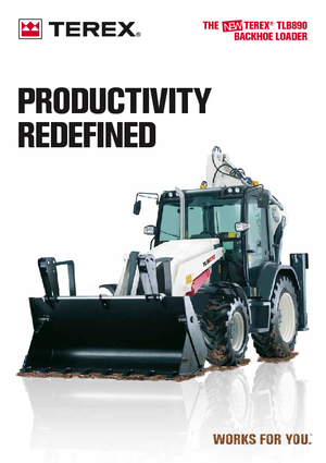 Chargeuses pelleteuses Terex TLB 890