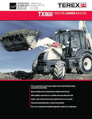 Chargeuses pelleteuses Terex TX860 B